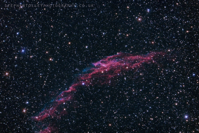 The Eastern Veil nebula